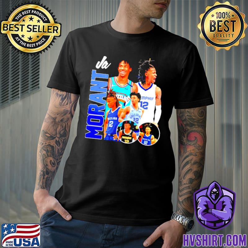 To feel it breathing there ja morant basketball sport retro classic shirt