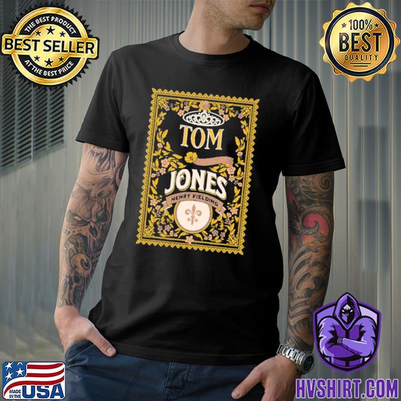 Tom jones henry fielding book cover art shirt