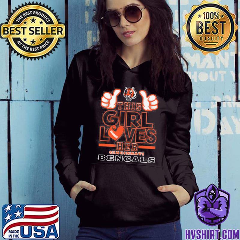 This Girl Loves her Cincinnati bengals shirt, hoodie, sweater and