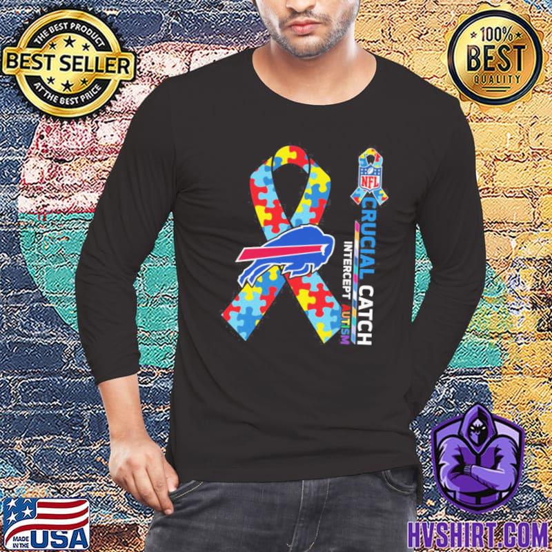 Buffalo Bills Crucial Catch Intercept Autism 2023 shirt