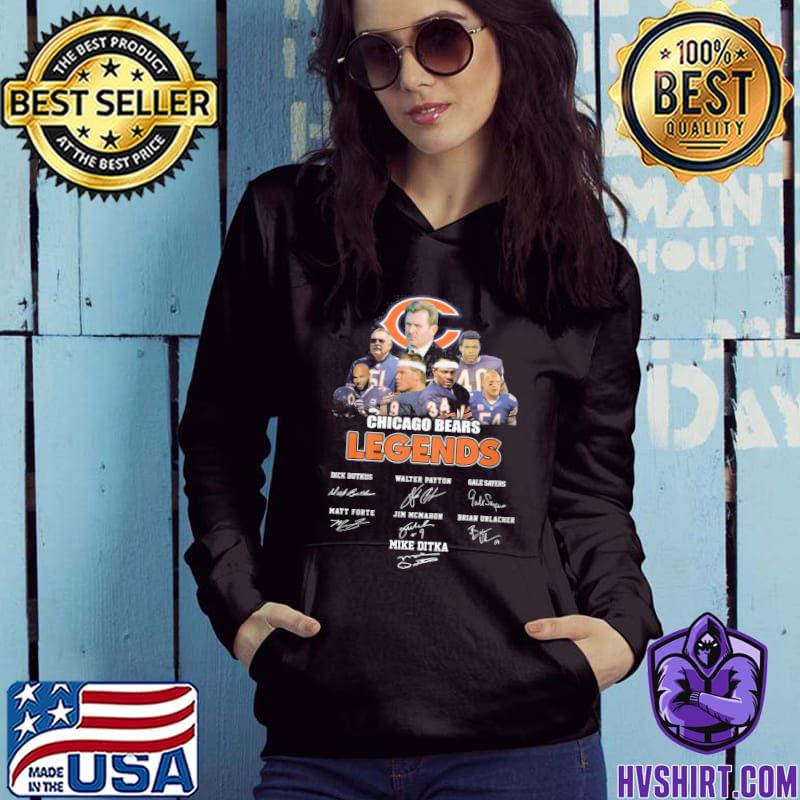 Custom Mike Ditka The Chicago Bears Unisex Hoodie By Mdk Art - Artistshot