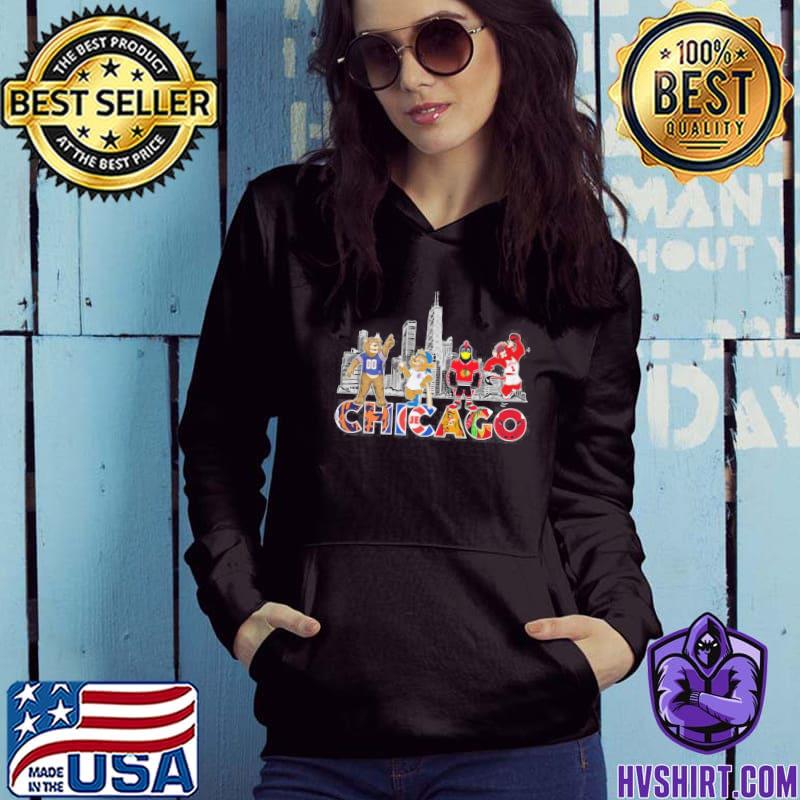 Chicago sports Chicago Blackhawks Chicago Bulls Chicago Bears Chicago Cubs  shirt, hoodie, sweater, long sleeve and tank top