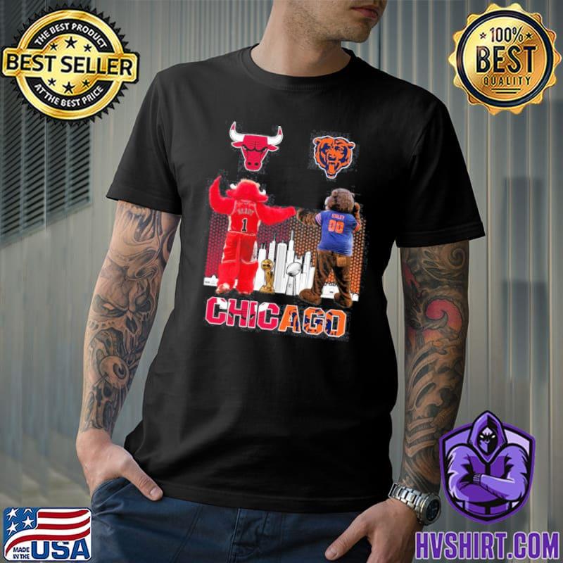 Official chicago Bear Cubs White Sox Blackhawks Bulls Legends Team T Shirt,  hoodie, sweater, long sleeve and tank top