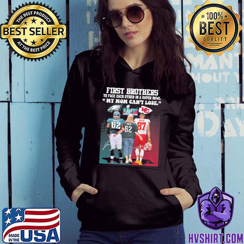 Kelce brothers super bowl Chiefs shirt, hoodie, sweater, long sleeve and  tank top