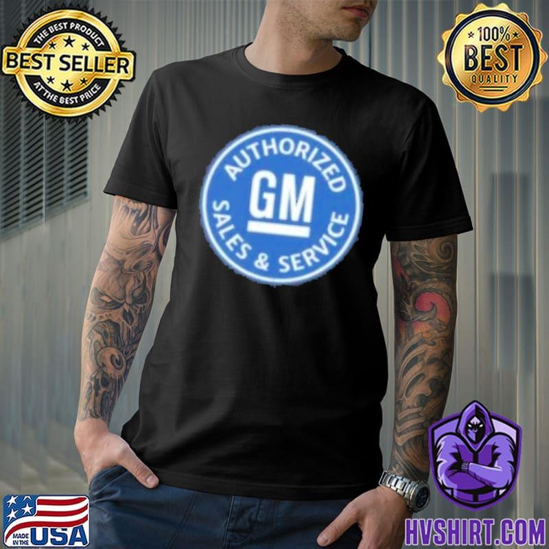 GENERAL MOTORS authorized sales and service shirt