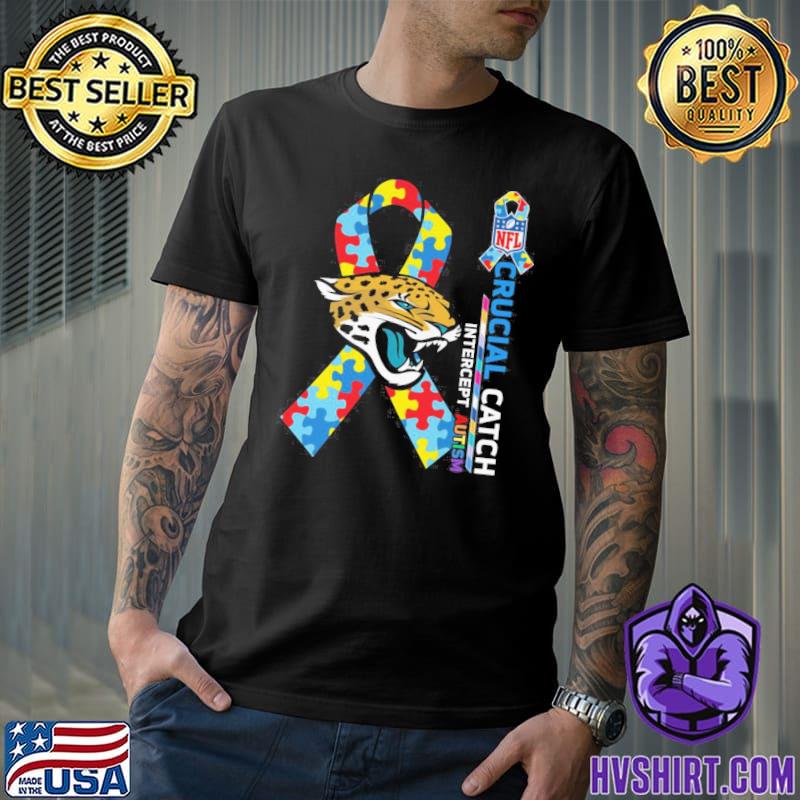 Jacksonville Jaguars Crucial catch intercept Diabetes NFL shirt