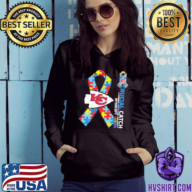 Kansas City Chiefs Crucial catch intercept Autism NFL shirt, hoodie,  sweater, long sleeve and tank top