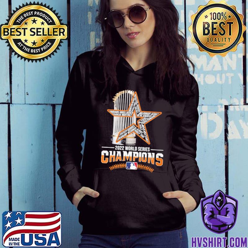 2022 world series champions Houston Astros star shirt