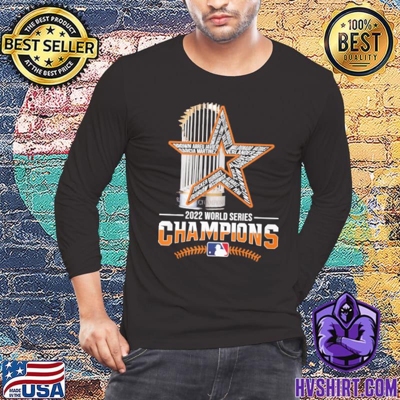 Houston Astros World Series Champions 2022 Trendy Unisex T-shirt Long Sleeve