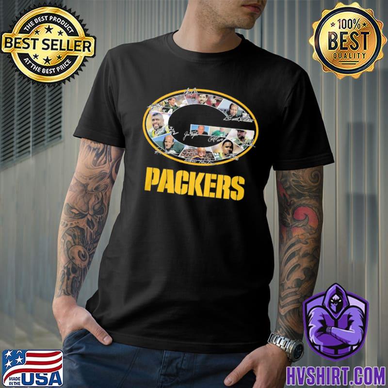 Awesome green bay Packers sport signatures shirt