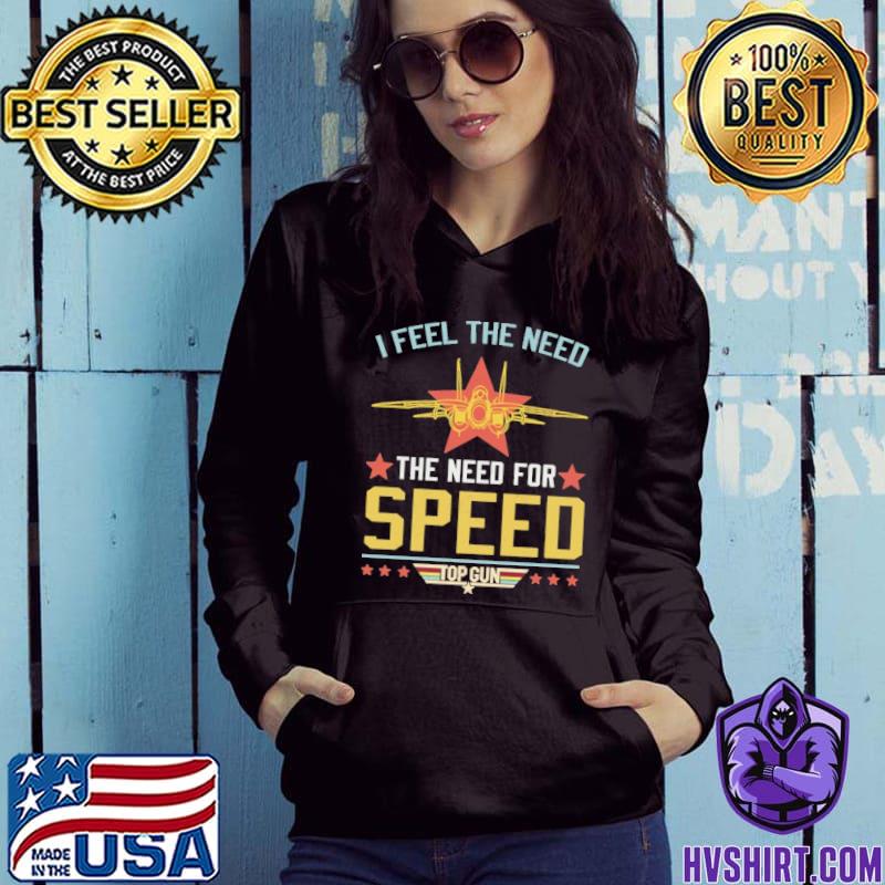 Top Gun I feel the need the need for Speed logo shirt, hoodie