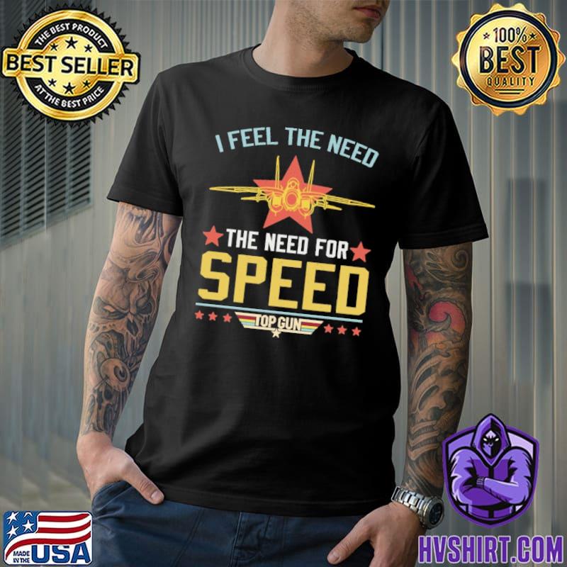 Top Gun I feel the need the need for Speed logo shirt, hoodie