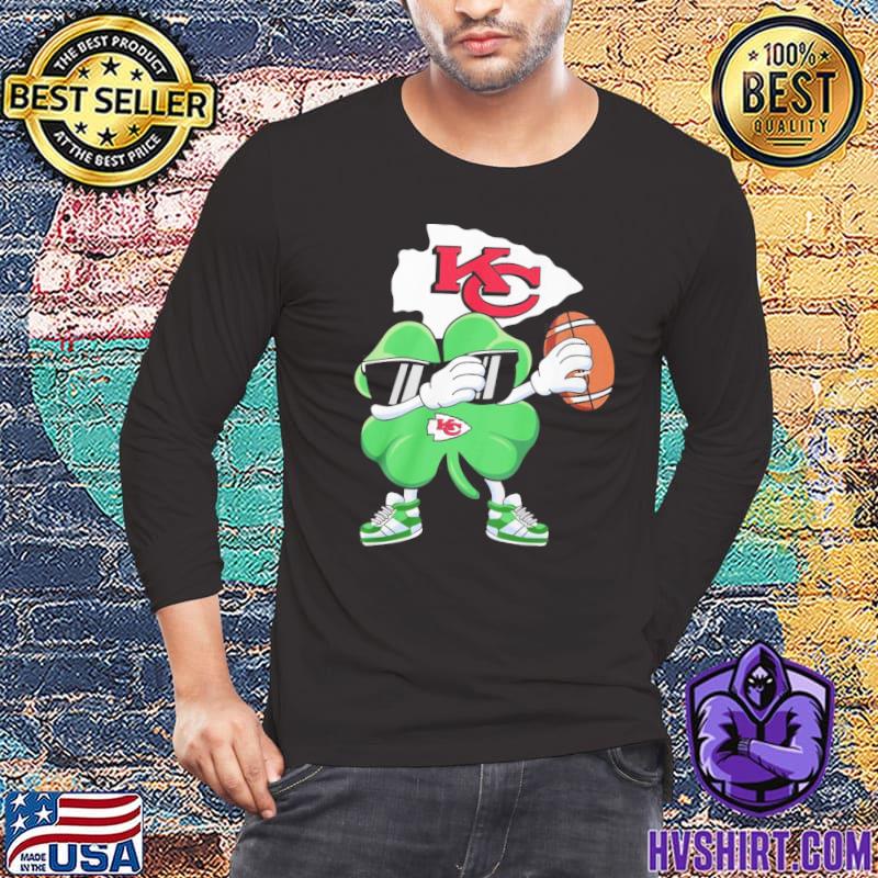 Kansas City Chiefs Irish dabbing happy St Patrick's day shirt, hoodie,  sweater, long sleeve and tank top