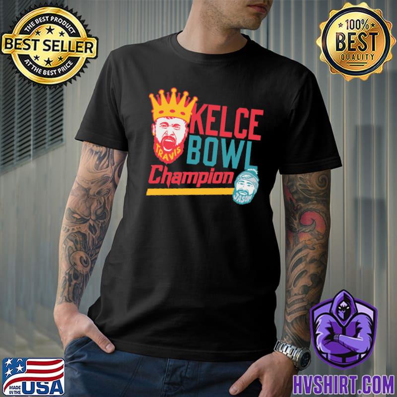 Kansas city Chiefs Kelce Bowl champion Travis Jason shirt