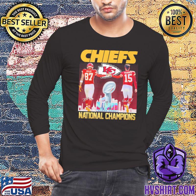 Super Bowl Champions Shirt, Kansas City Chiefs Signatures Tee