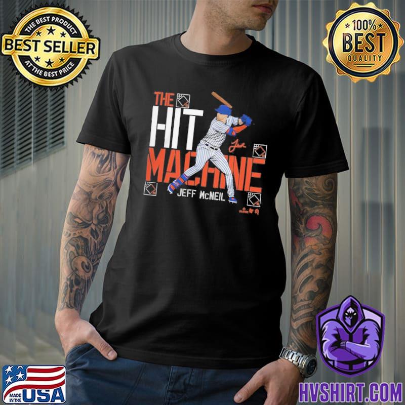 MLB New York Mets Jeff Mcneil The Hit Machine signature shirt