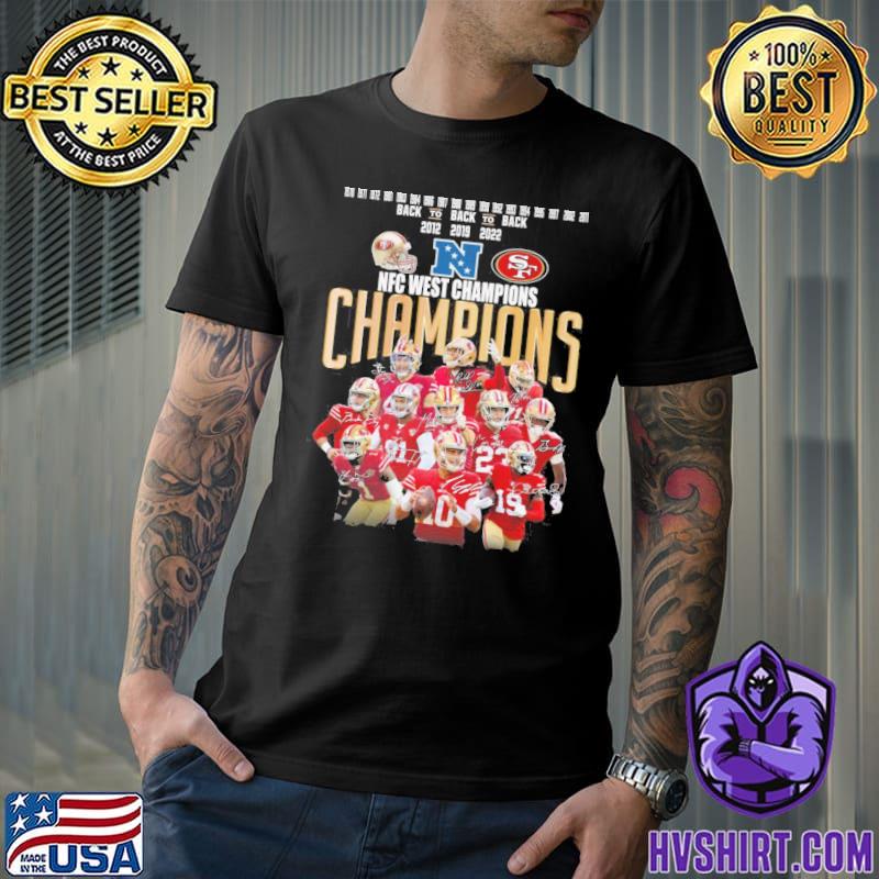 49Ers NFC West Champions shirt, hoodie, sweater and long sleeve