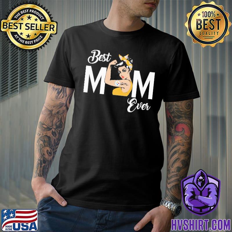 Best mom ever Steelers logo 2023 shirt, hoodie, sweater, long sleeve and  tank top