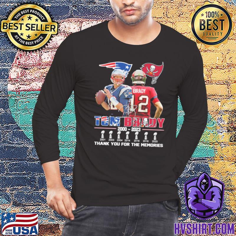 Tampa Bay Buccaneers Thank You 12 Tom Brady 2023 Shirt, hoodie, sweater,  long sleeve and tank top