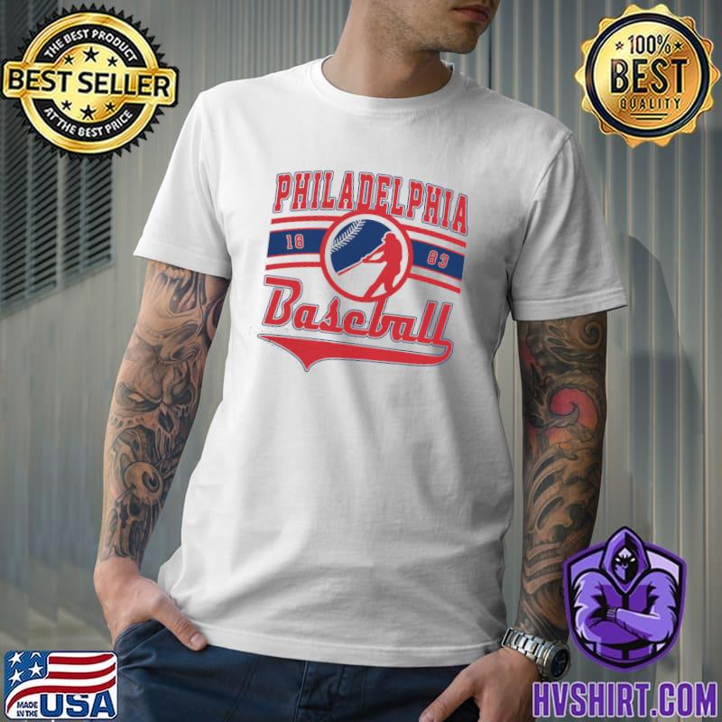 Retro Philadelphia Phillies With Baseball Est 1883 shirt