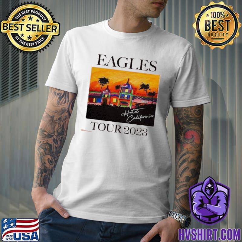 The Eagles Hotel California Tour 2023 Concert Music Shirt