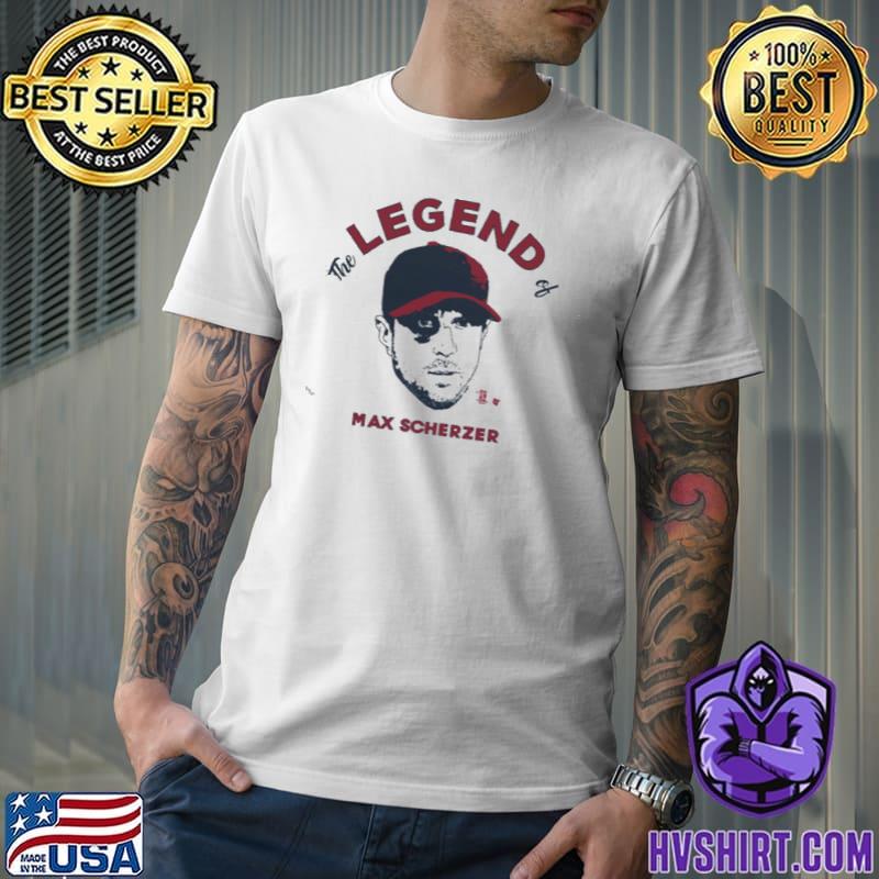 The Legend of Baseball Max Scherzer shirt - Guineashirt Premium ™ LLC