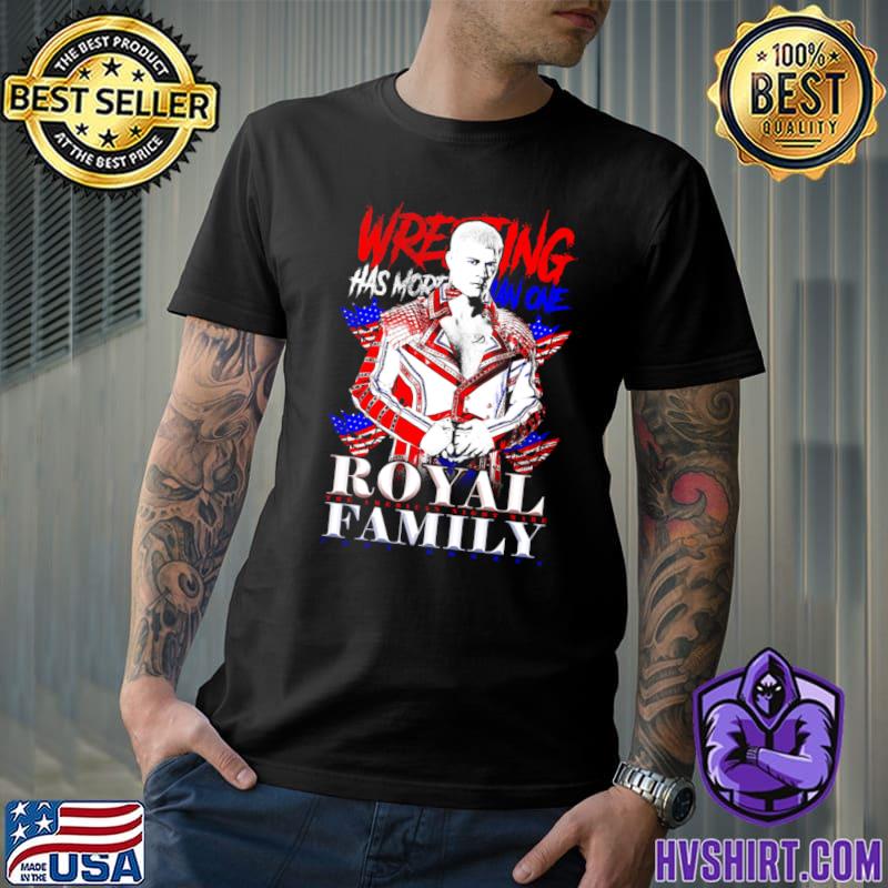 Writing Has More Royal Family The American Nightmare Us Flag T-Shirt