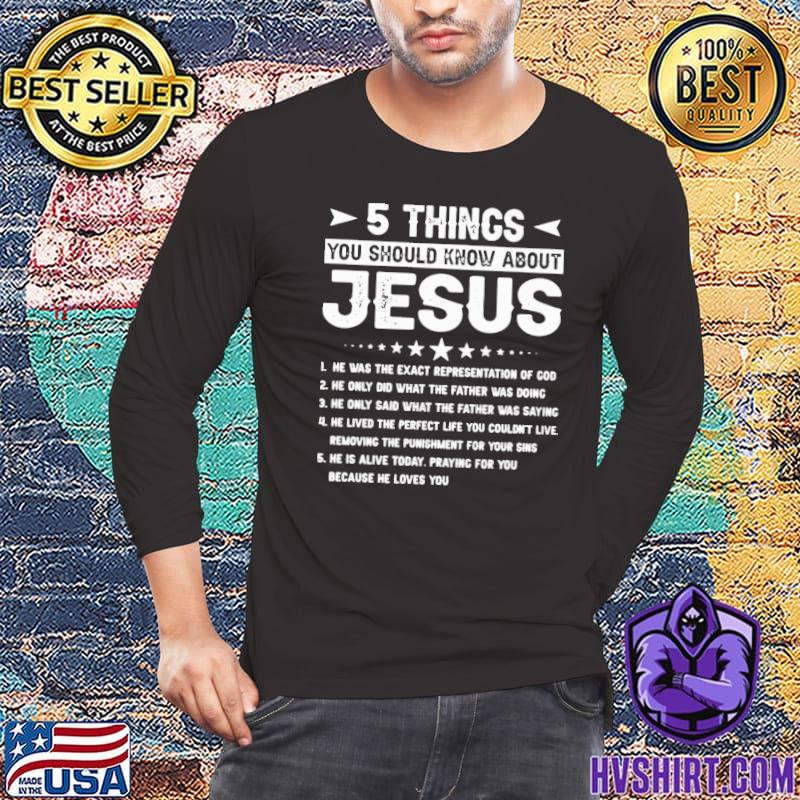 5 Things You Should Know About Jesus stars shirt