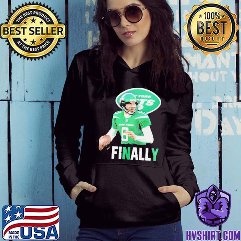 Official Aaron rodgers finally new york jets T-shirt, hoodie, tank top,  sweater and long sleeve t-shirt