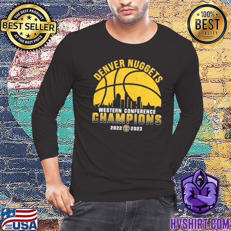 Denver Nuggets western conference champions 2023 shirt