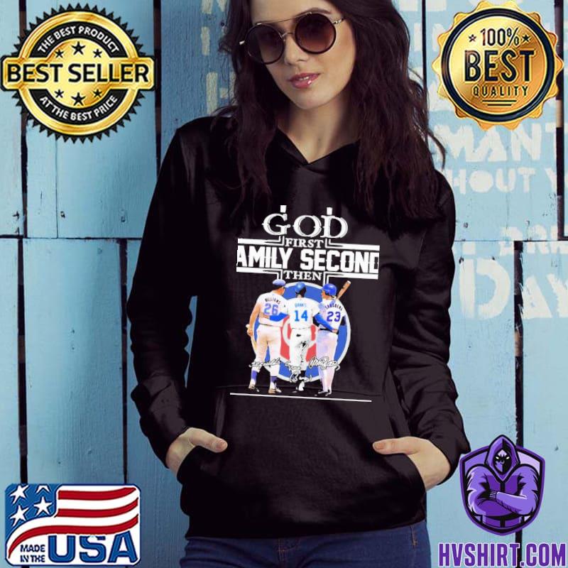 God First Family Second Then Chicago Cubs Baseball shirt, hoodie, sweater  and long sleeve