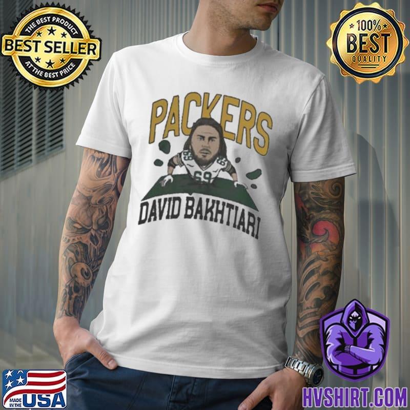 Green Bay Packers #69 David Bakhtiari Breakthrough shirt, hoodie