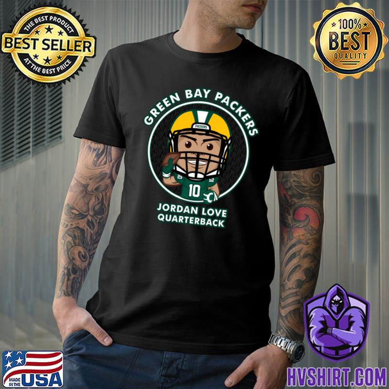 Green Bay Packers Jordan Love unisex t-shirt, hoodie, sweater, long sleeve  and tank top