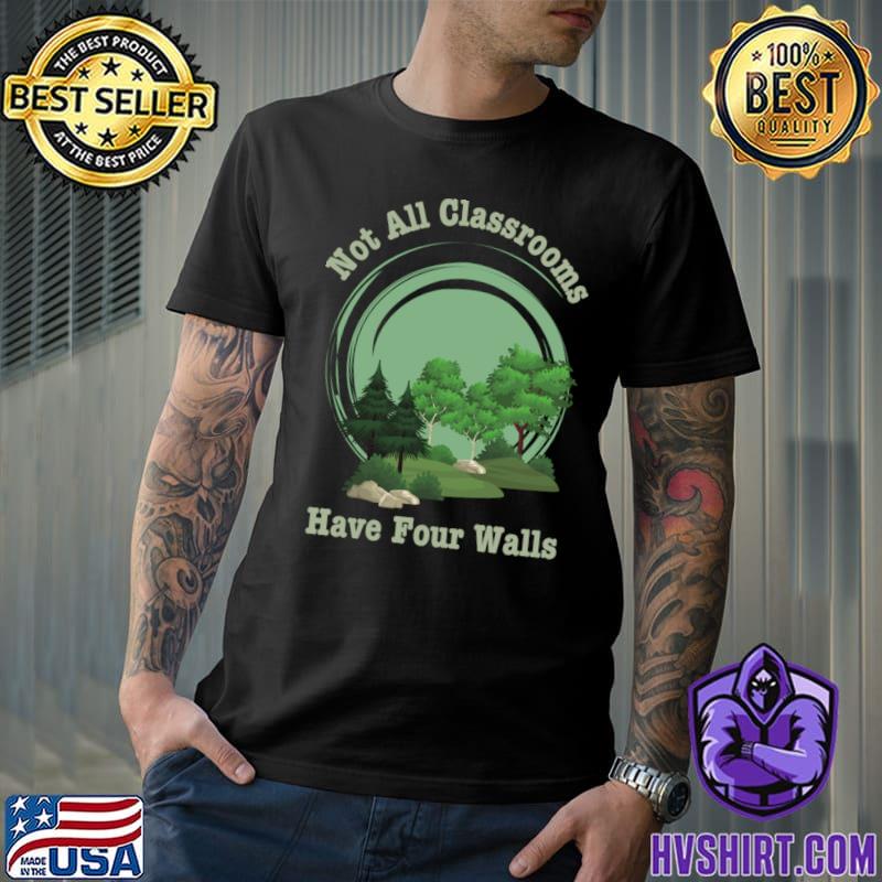 Not All Classroom Have Four Walls Heathered Tee – Eduparel