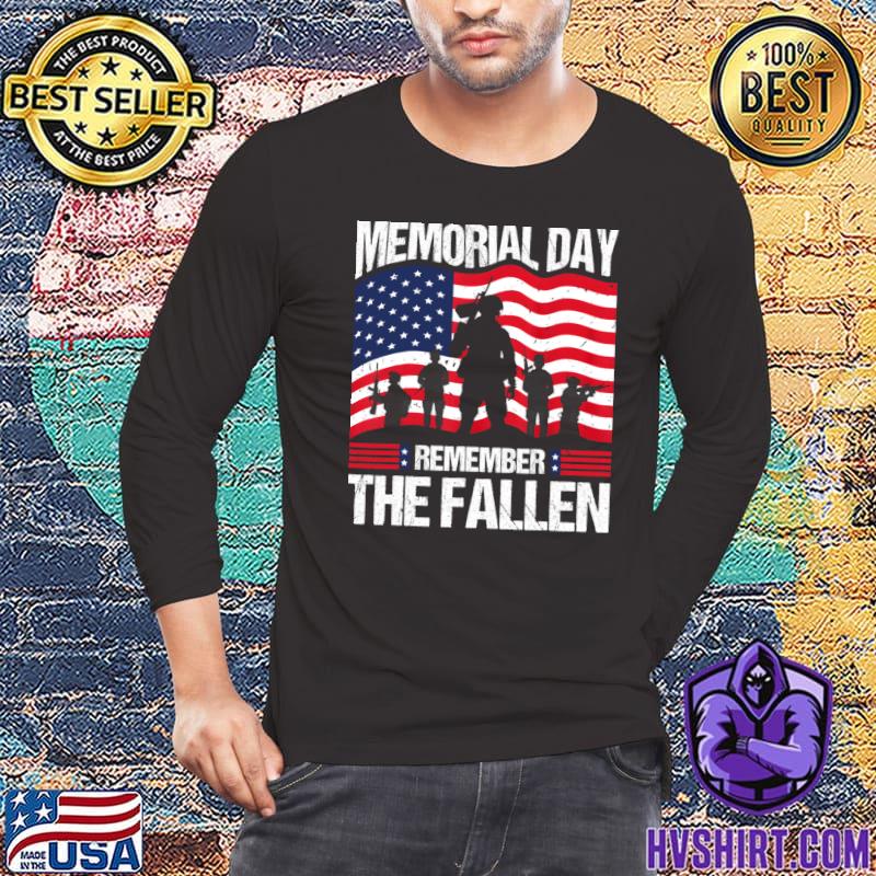 Veterans Day Fallen Patriotic Veteran Memorial Day Us Flag T-Shirt