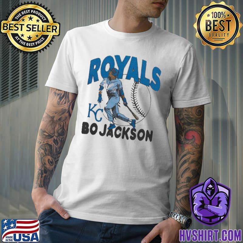 Logo Kansas city royals bo jackson shirt, hoodie, longsleeve, sweater