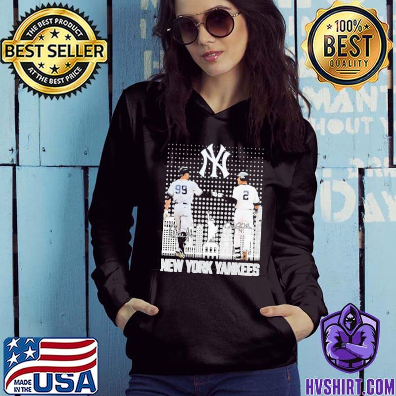 New york yankees aaron judge derek jeter city signatures shirt, hoodie,  sweater, long sleeve and tank top