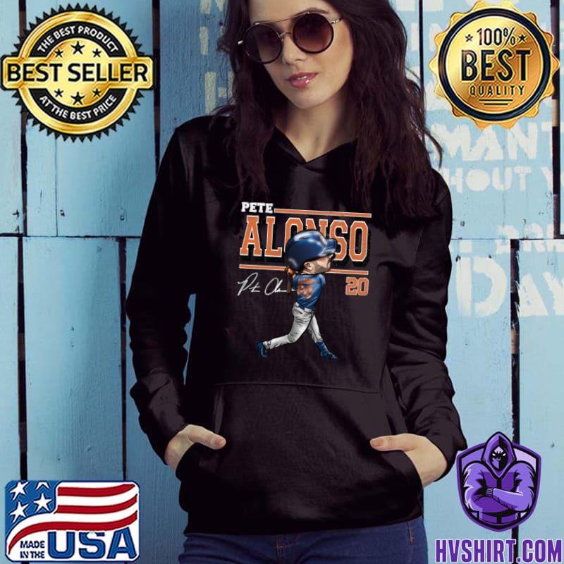 Funny pete Alonso New York M Cartoon Signature T-Shirt, hoodie