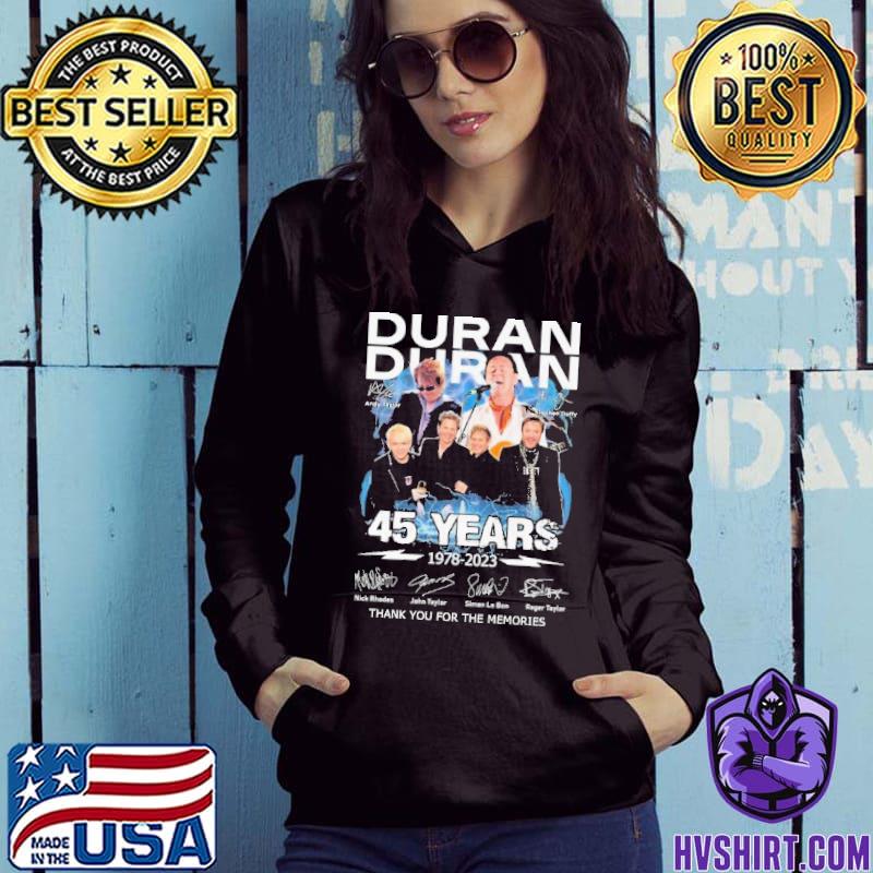 Duran Duran 45 Years 1978-2023 Signatures Thank You For The Memories  Personalized Baseball Jersey - Tagotee