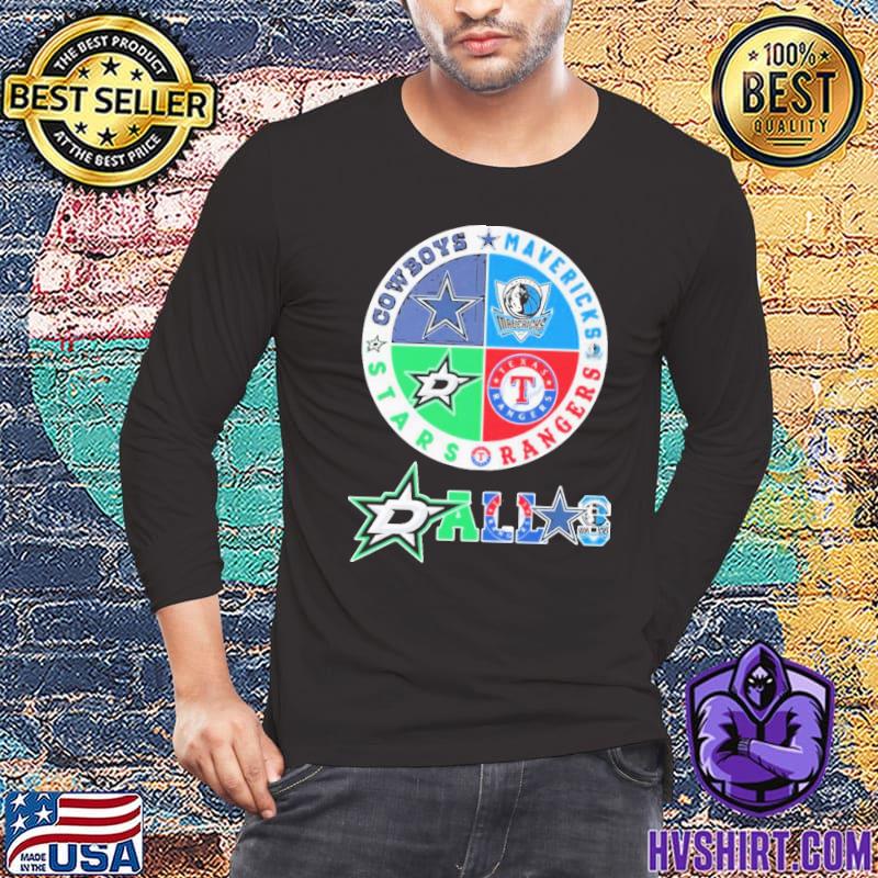 Dallas Cowboys Stars Mavericks Texas Rangers Legend Team shirt, hoodie,  sweater and long sleeve