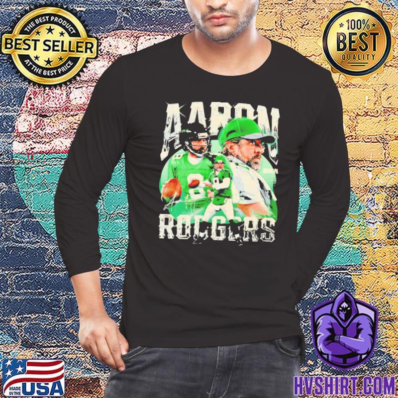 Aaron Rodgers New York Jets signature 2023 shirt, hoodie, sweater