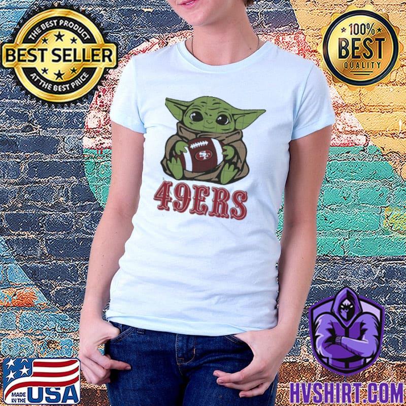 Baby Yoda Nfl 49ers Star Wars Shirt - NVDTeeshirt