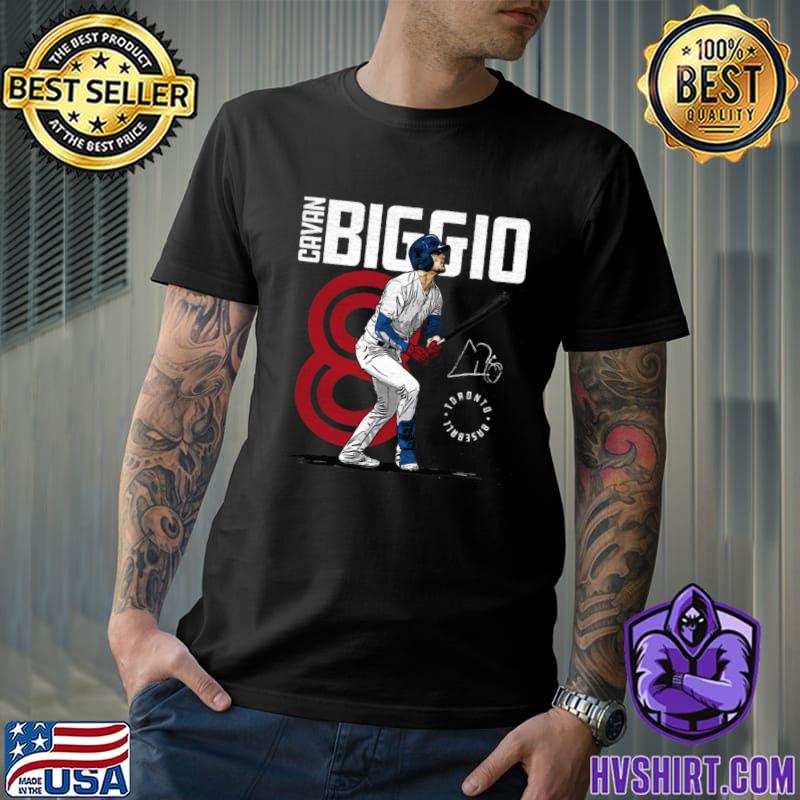 Cavan Biggio Kids T-Shirt - Toronto Baseball Cavan Biggio Inline WHT