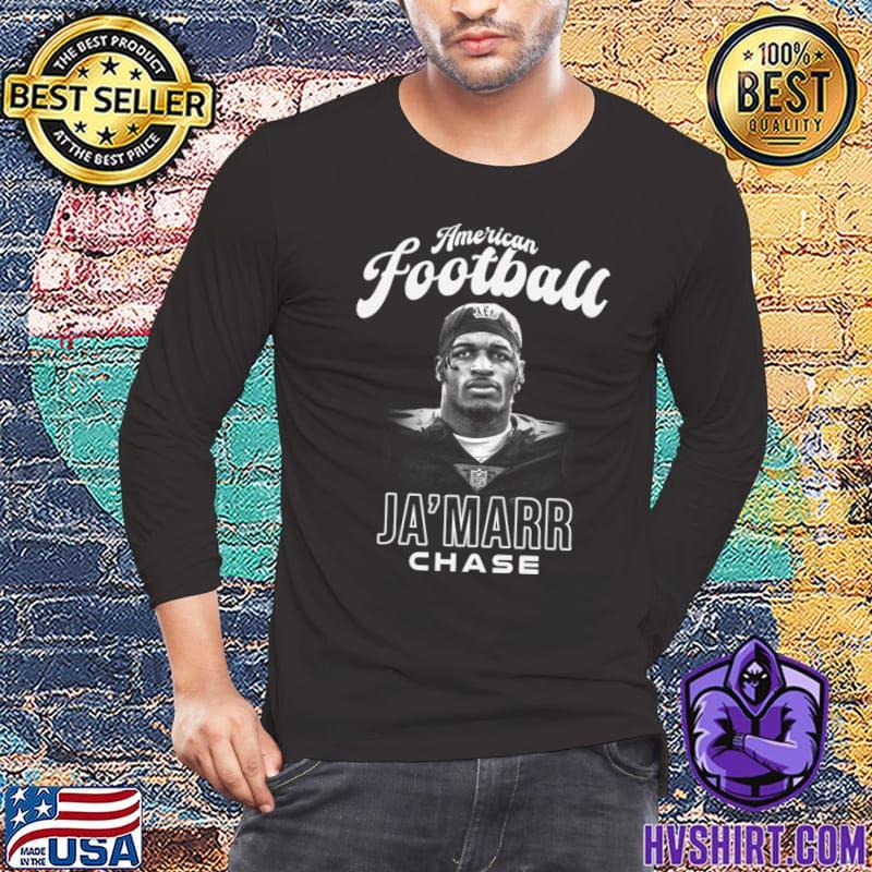 Ja';Marr Chase Football Poster American T-Shirt - Guineashirt