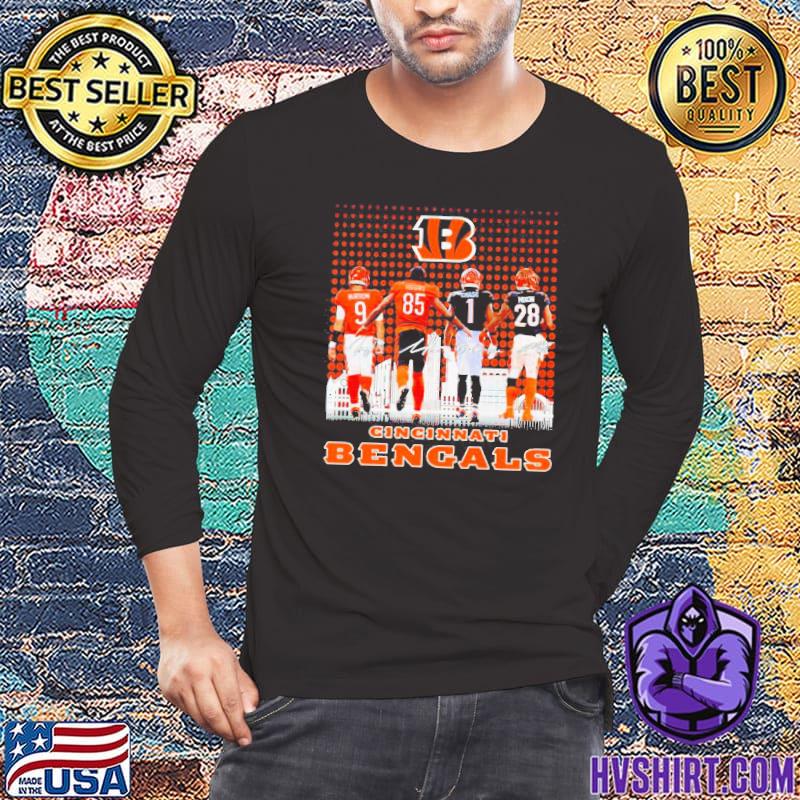 Joe mixon and Joe burrow no 28 and no 9 shirt, hoodie, sweater