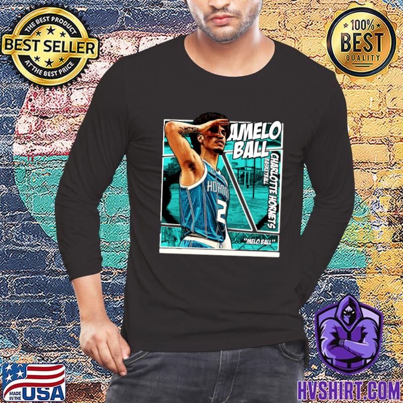 Lamelo Ball Melo Ball Charlotte Hornets Basketball 90s T-Shirt, hoodie,  sweater, long sleeve and tank top