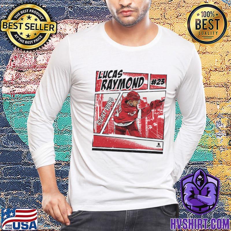 Lucas Raymond Ice Hockey Winger Detroit Red Wings T-Shirt, hoodie, sweater,  long sleeve and tank top