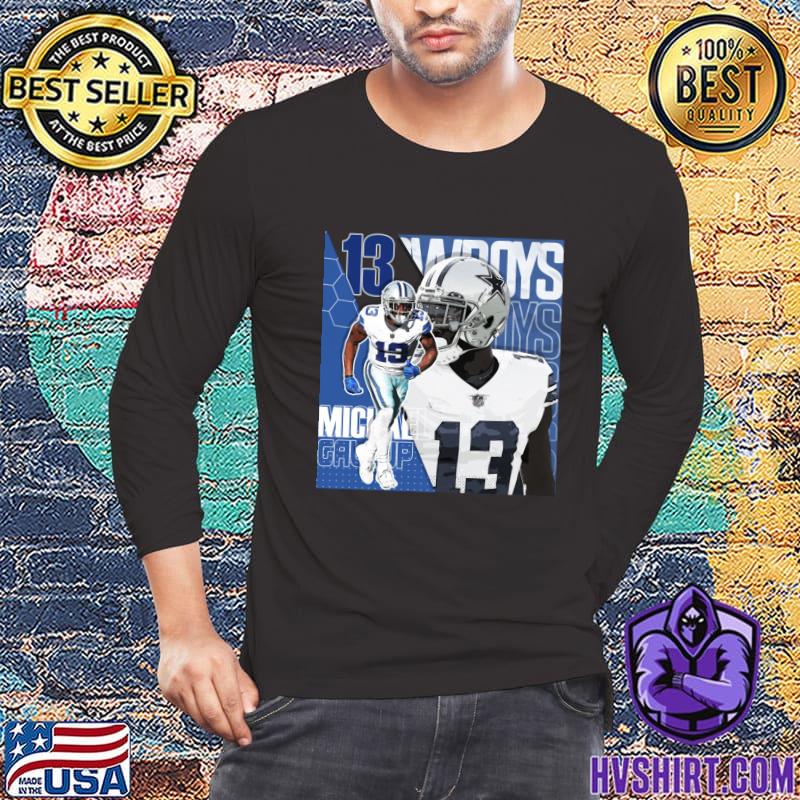 Dallas Cowboys football 13 Michael Gallup player pose Us gift shirt,  hoodie, sweater, long sleeve and tank top