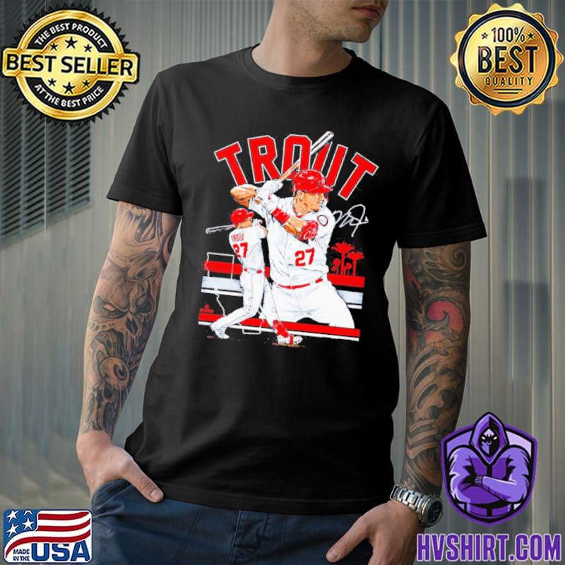 Mike Trout T-Shirts & Hoodies, Los Angeles A Baseball