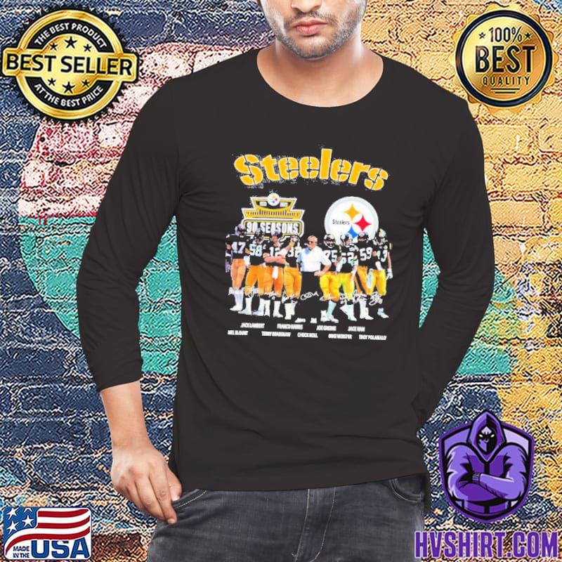 Product pittsburgh Steelers 90 season 1933 2023 memories shirt, hoodie,  sweater, long sleeve and tank top